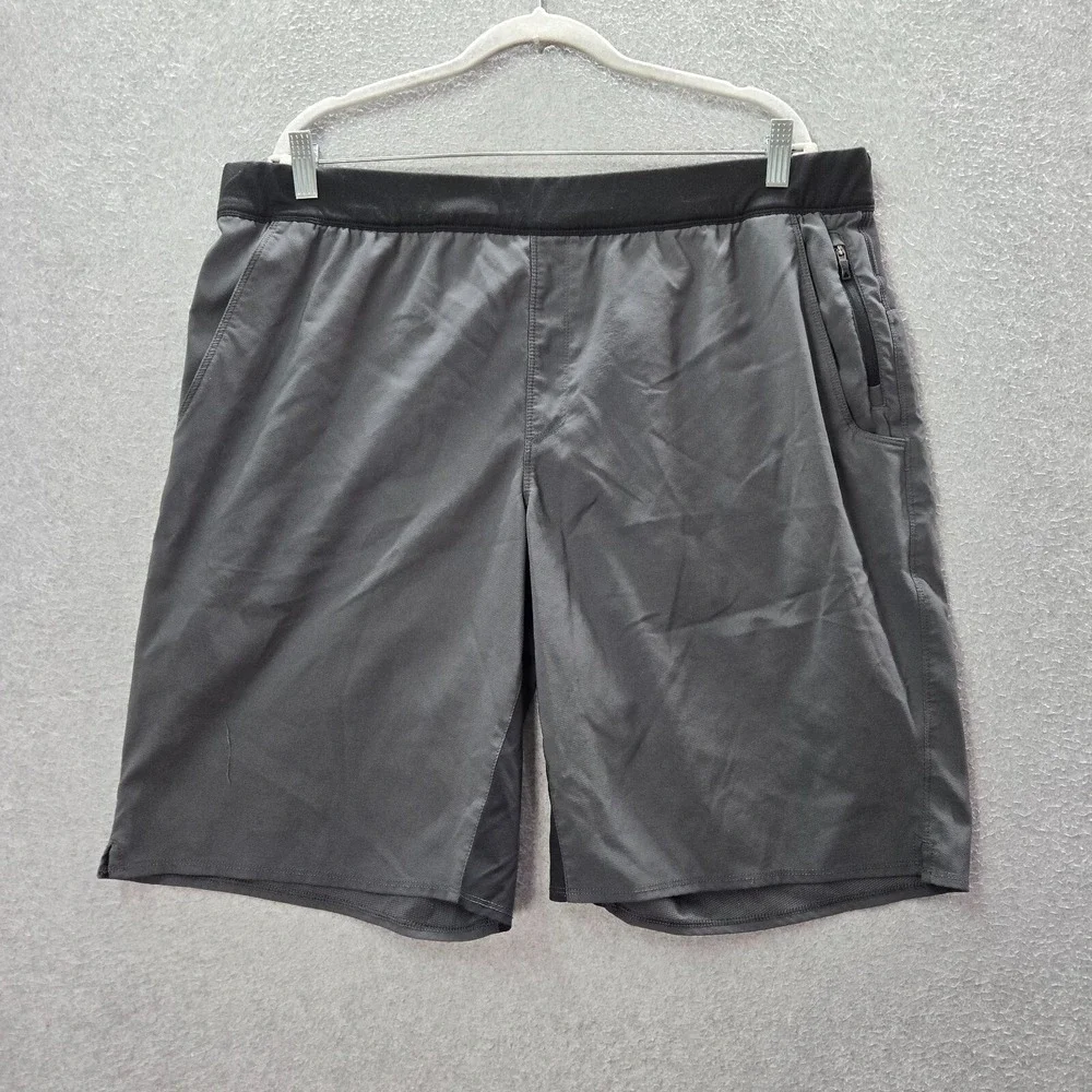 The North Face Men Activewear Shorts 2XL Gray Outdoor Hiking Pull On READ
